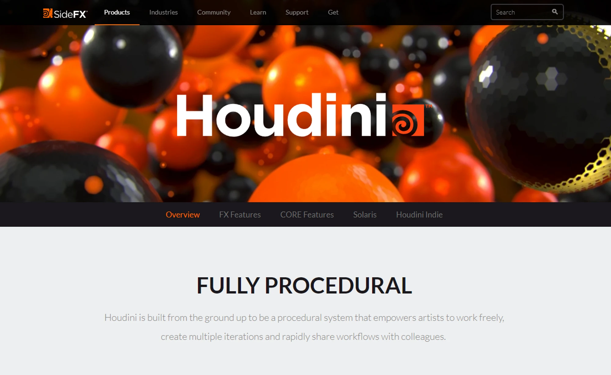 Image from SideFX Houdini